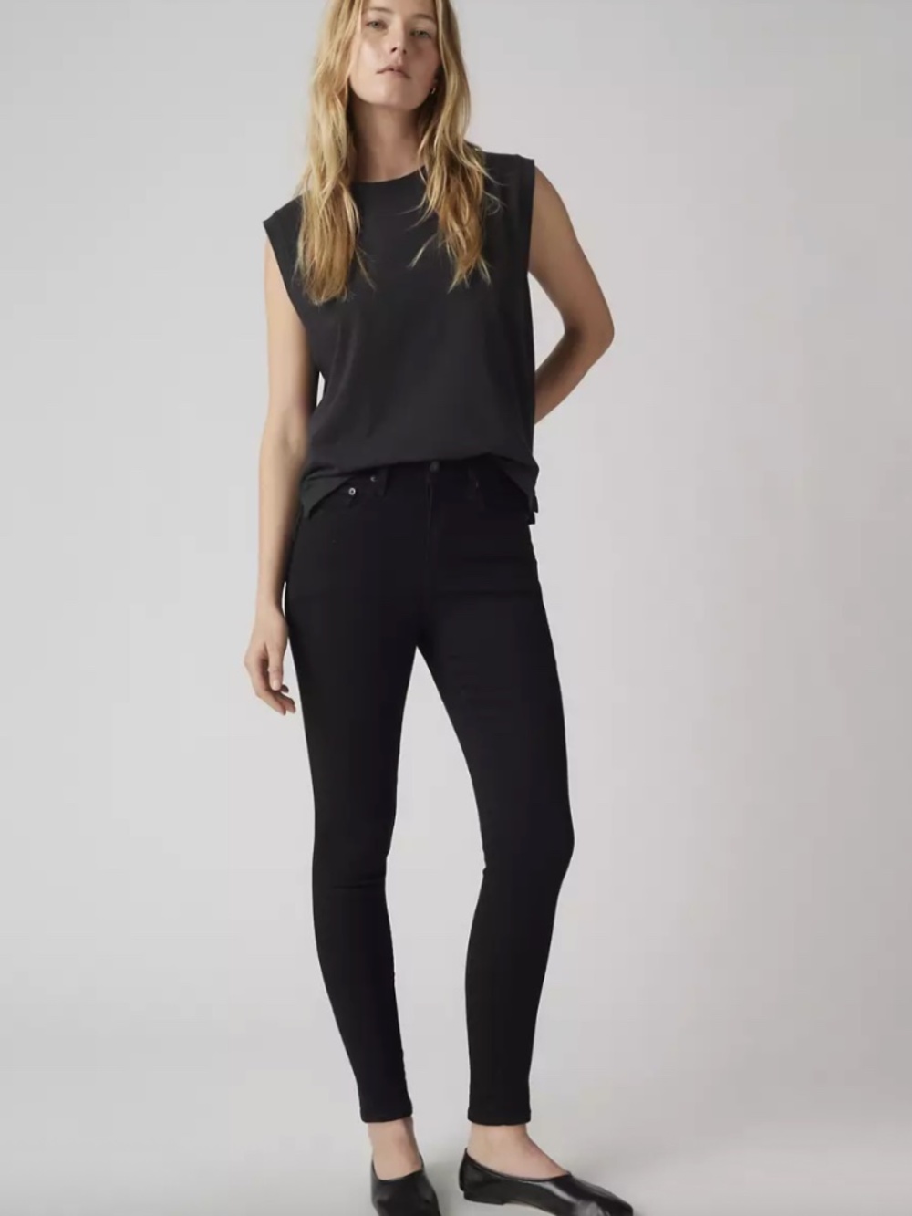 Levi's 721 High Rise Skinny Women's Jeans. Black. 31